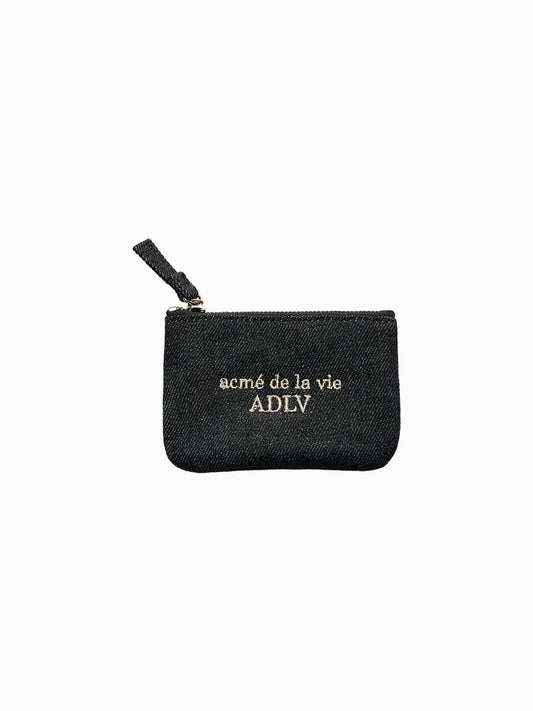 ADLV Fabric Logo Embroidery Wallet