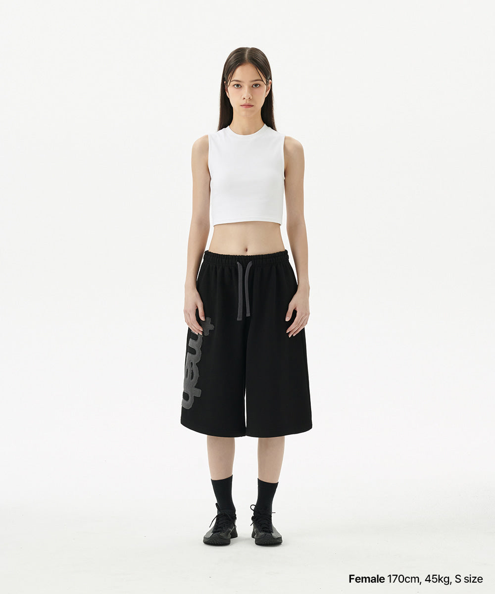 Mahagrid Bermuda Mah Applique Sweatshort