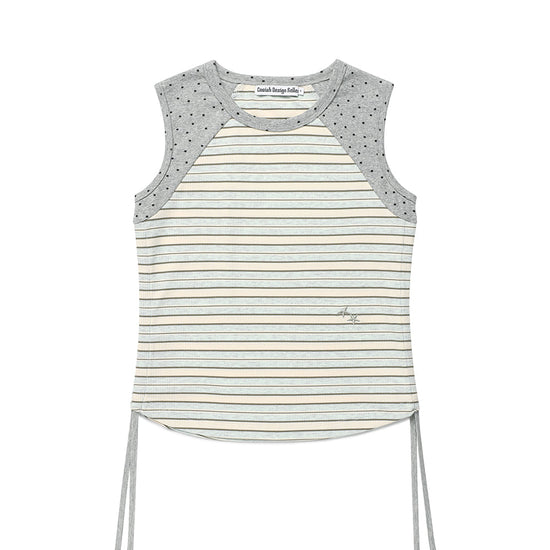 Cavish Multi Striped Sleeveless