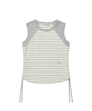 Cavish Multi Striped Sleeveless