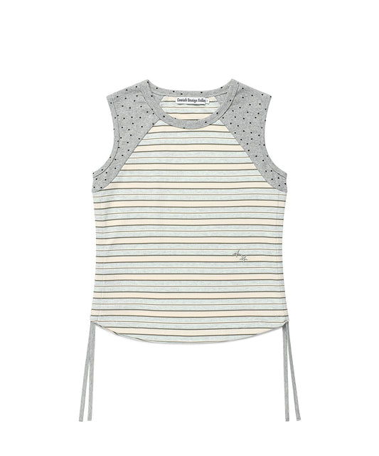 Cavish Multi Striped Sleeveless