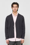General Idea MAN Essential Minimal Cable V-Neck Cardigan