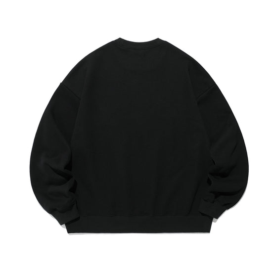 Nice Ghost Club 3 Star Logo Applique Sweatshirt