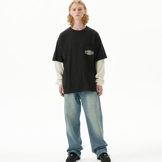 Mahagrid Cross Logo Thermal Long Sleeve Tee