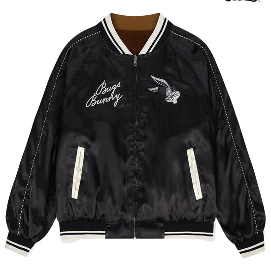 Mahagrid Reversible Bunny Souvenir Jacket [Black]