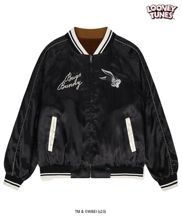 Mahagrid Reversible Bunny Souvenir Jacket [Black]