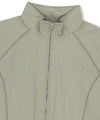 Mahagrid Cover Stitch Nylon Track Jacket [Beige]