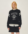 Marithé François Girbaud MARINE GRAPHIC SWEATSHIRT