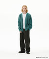 Mahagrid Mixed Hairy Knit Cardigan
