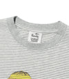 Nice Ghost Club Gakiya Isamu Stripe Big Big Long Sleeve Tee [Grey]