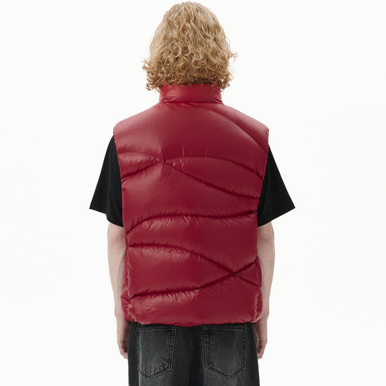 Mahagrid Wavy Down Vest
