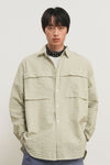 General Idea UNISEX Loose Fit Stripe Pocket Shirt