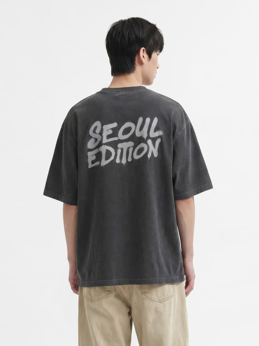 ADLV [STORE EXCLUSIVE] SEOUL EDITION PIGMENT SHORT SLEEVE T-SHIRT