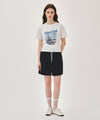 Marithé François Girbaud AEROCOOL VACANCE GRAPHIC TEE