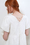 General Idea WOMAN Wrinkle Volume Puff One-Piece Dress