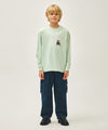 Marithé François Girbaud Kids Straight Cargo Denim Pants