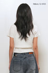 General Idea WOMAN Airy V-Neck Cable Cardigan