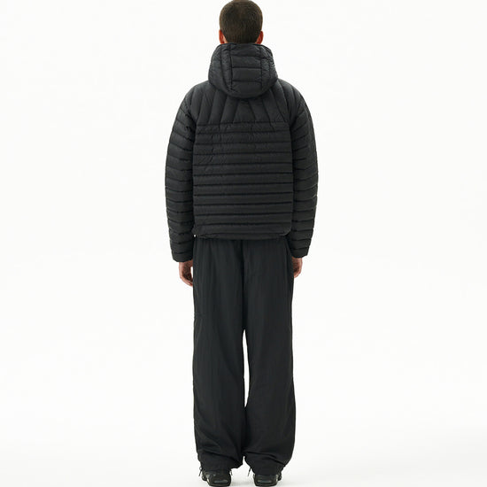 Mahagrid Light Hooded Down Puffer