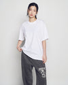 ADLV Two Tone Thick Print Short Sleeve T-Shirt