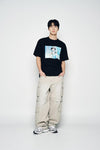 ADLV Baby Face Diving Boy Sleeve T-Shirt