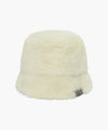 Marithé François Girbaud CLASSIC LOGO FUR BUCKET HAT