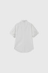 General Idea WOMAN Loose Fit Folded Sleeve Cotton Shirt