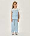 Marithé François Girbaud Kids W Check Capri Pants