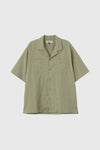 General Idea MAN Open Collar Half Shirt