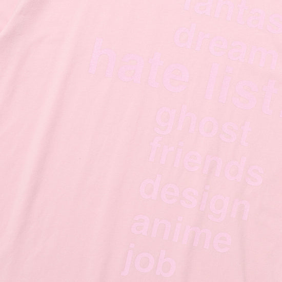 Nice Ghost Club Hate List Tee