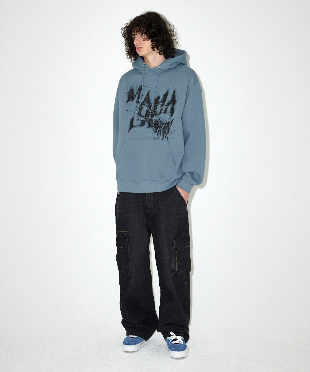 Mahagrid Ink Distortion Hoodie