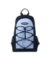 AEAE Mini Backpack in Grey Check Pattern