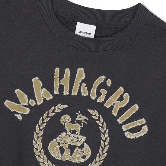 Mahagrid VINTAGE COLLEGE CROP SWEATSHIRT