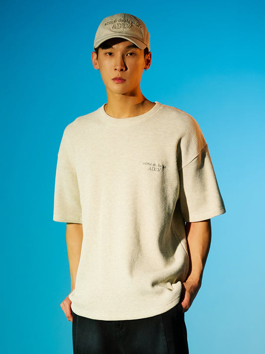 ADLV BASIC LOGO WAFFLE SHORT SLEEVE T-SHIRT