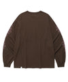 Cavish EMPIRE LONG SLEEVE TEE [BROWN]
