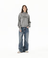 Mahagrid Youth Zip Up Cardigan [Grey]