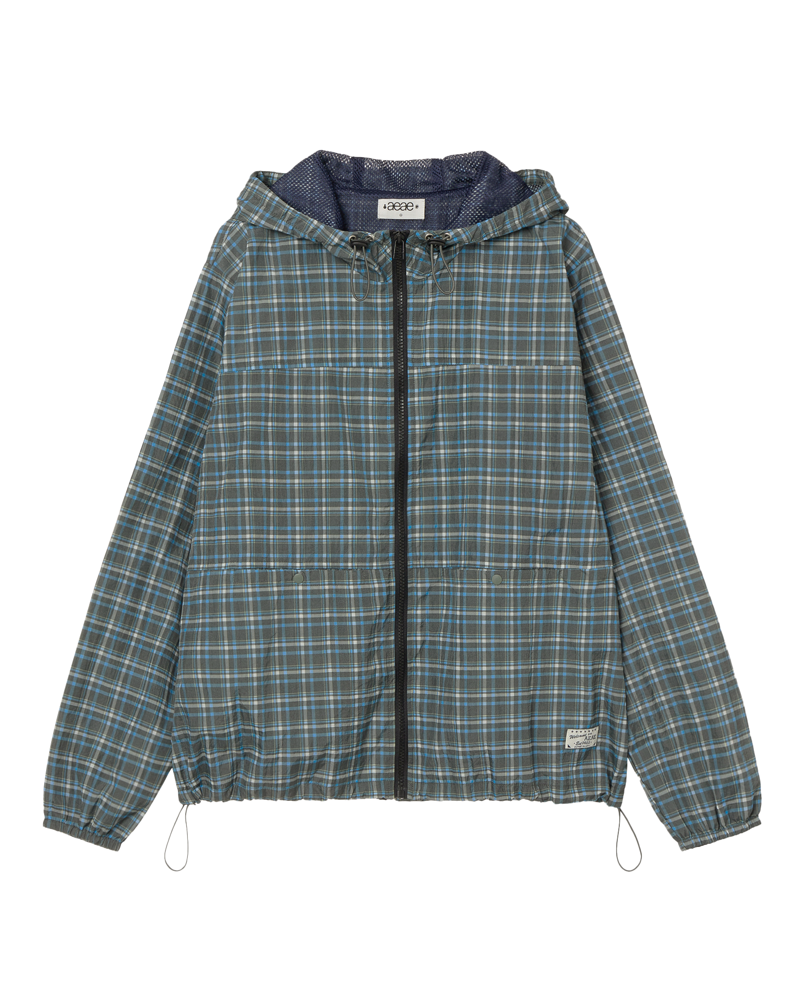 AEAE Check Hood Jumper