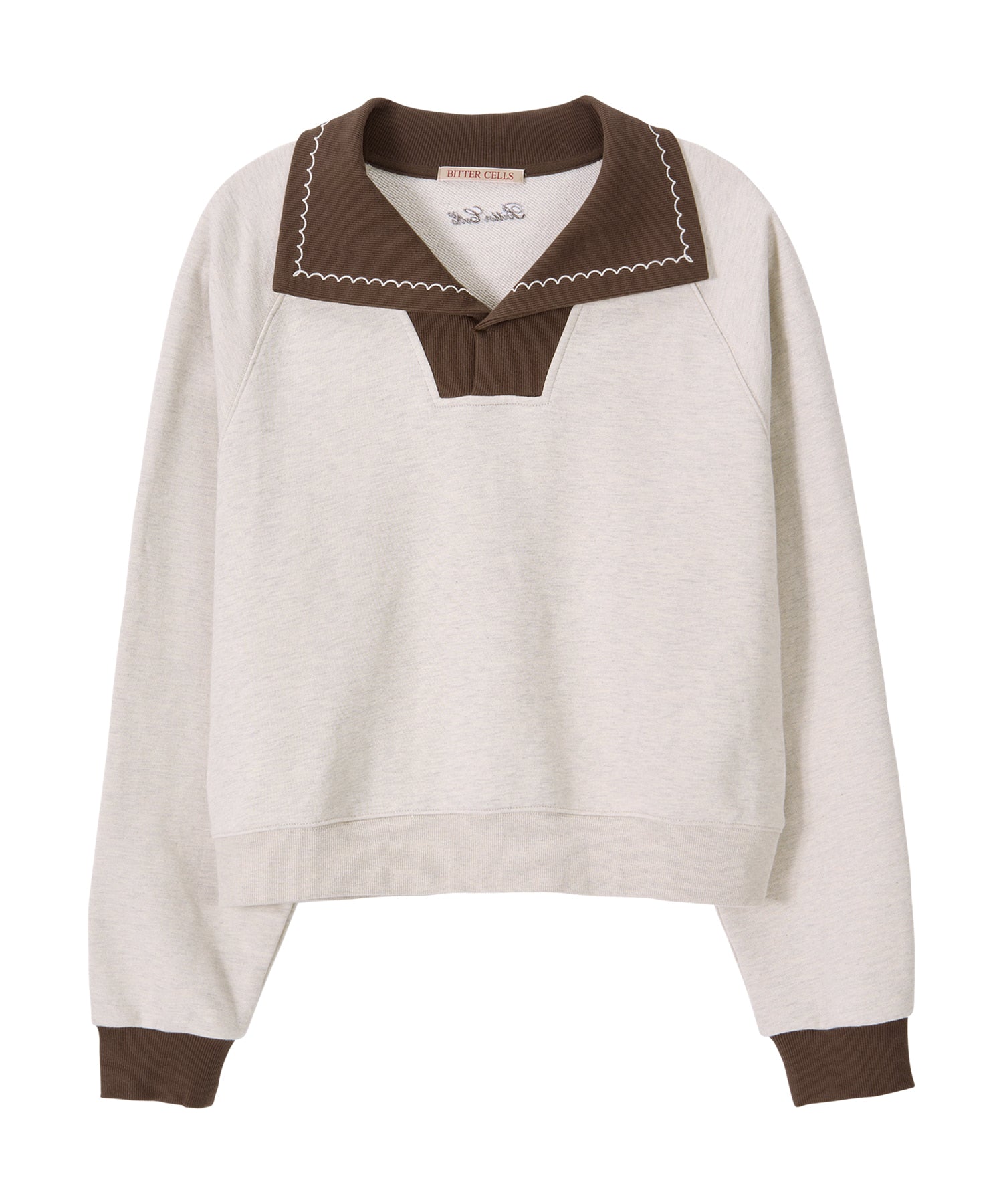 Bitter Cells Pitter Collar Sweatshirt