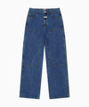 Marithé François Girbaud M Double Knee Denim Pants