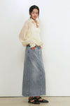 General Idea WOMAN Denim Maxi Skirt