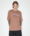 Mahagrid Symbol Layered Long Sleeve Tee Brown