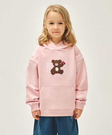 Marithé François Girbaud Kids Bear Classic Logo Hoodie