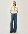 Marithé François Girbaud W SUMMER SEMI WIDE DENIM PANTS