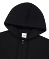 Mahagrid PRAY APPLIQUE CROP ZIP UP HOODIE
