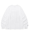 Cavish Lightning Skeleton Long Sleeve Tee in White