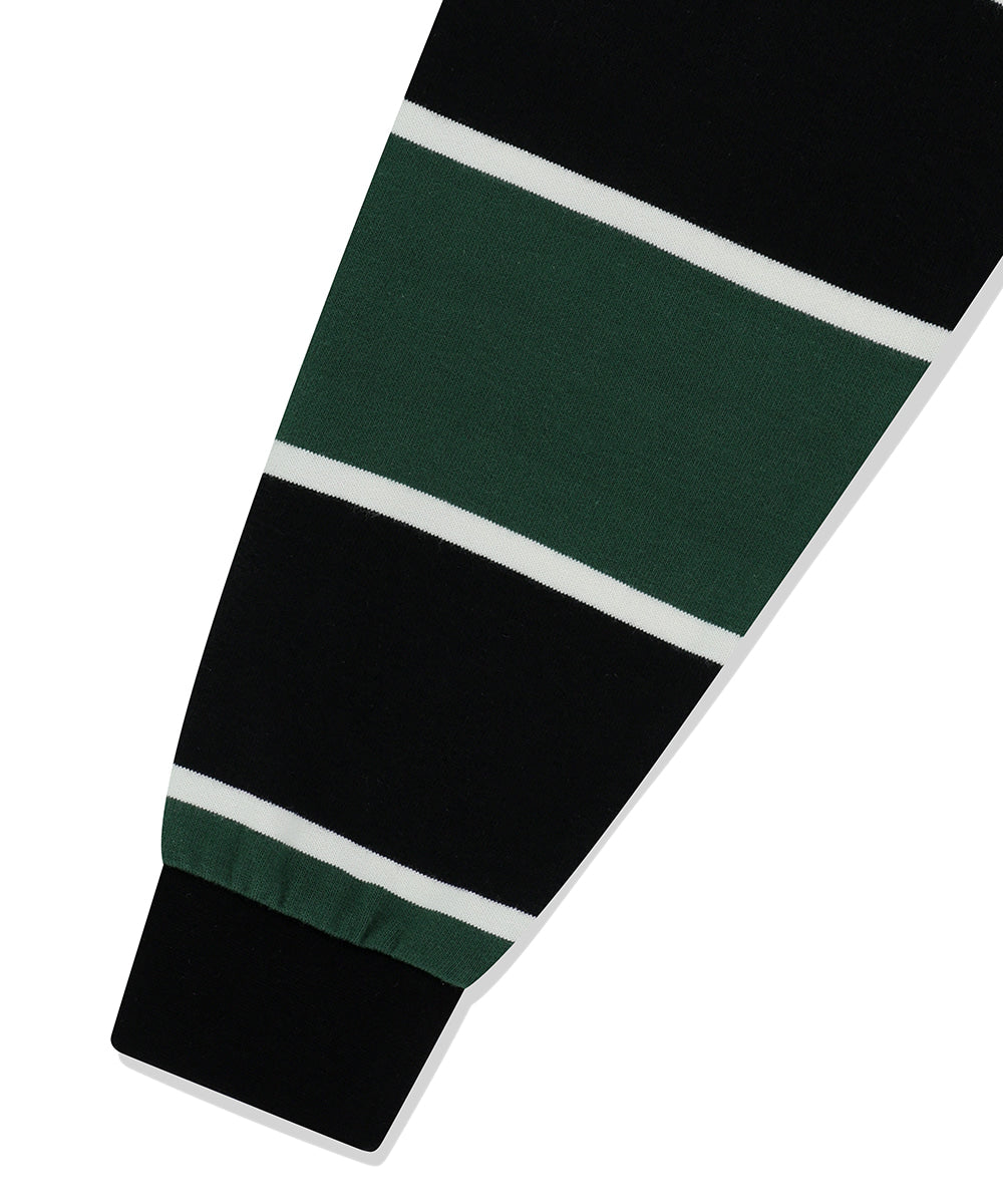 Mahagrid Stripe Rugby Shirt