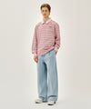 Marithé François Girbaud Stripe Pique Long Sleeve Tee