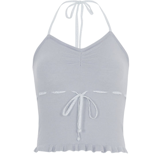 Bitter Cells Regina Pleats Ribbon Top
