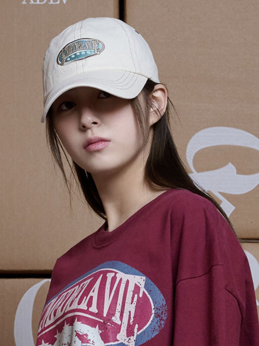 ADLV Vintage AE Logo Stitch Ball Cap