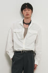 General Idea UNISEX Washed Double Pocket Shirt