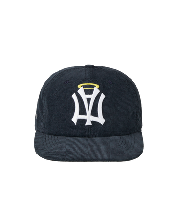 AEAE AE Symbol Corduroy Angel Wing Cap Navy